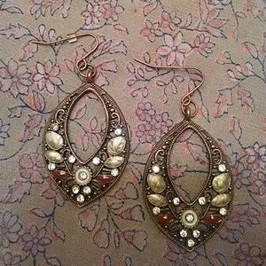 Jeweled earrings